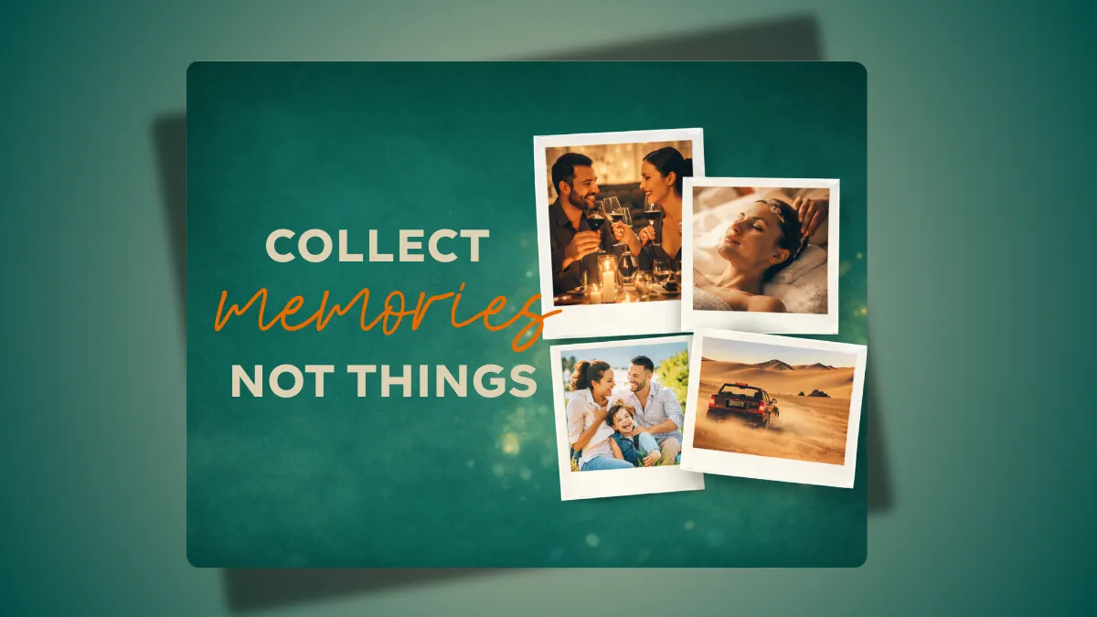 Ithara.ae gift card with experience thumbnails